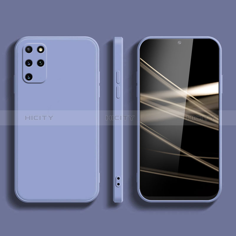 Custodia Silicone Ultra Sottile Morbida 360 Gradi Cover S05 per Samsung Galaxy S20 Plus 5G Grigio Lavanda