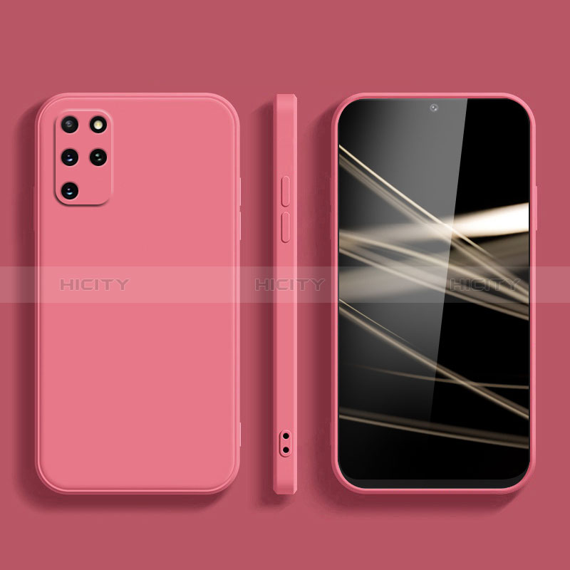 Custodia Silicone Ultra Sottile Morbida 360 Gradi Cover S05 per Samsung Galaxy S20 Plus 5G Rosa Caldo