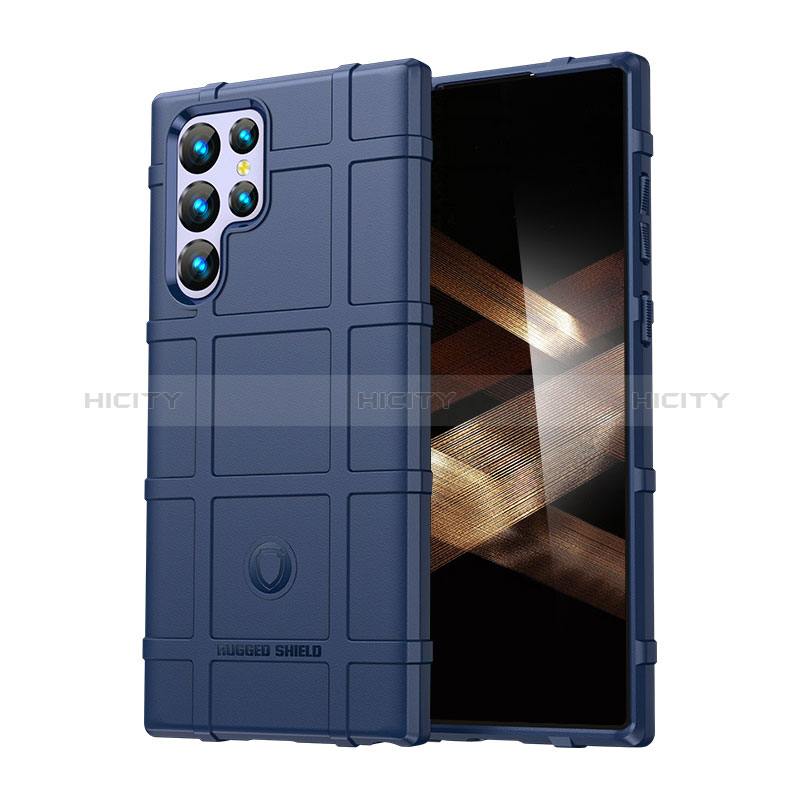 Custodia Silicone Ultra Sottile Morbida 360 Gradi Cover S06 per Samsung Galaxy S24 Ultra 5G