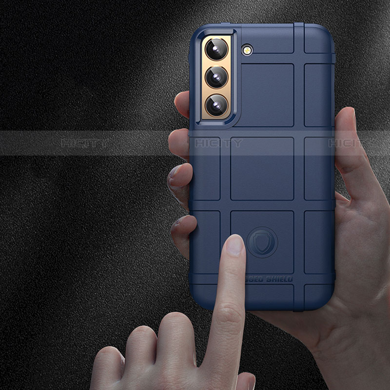 Custodia Silicone Ultra Sottile Morbida 360 Gradi Cover S07 per Samsung Galaxy S21 5G