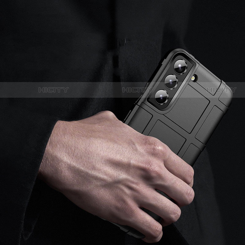 Custodia Silicone Ultra Sottile Morbida 360 Gradi Cover S07 per Samsung Galaxy S21 5G