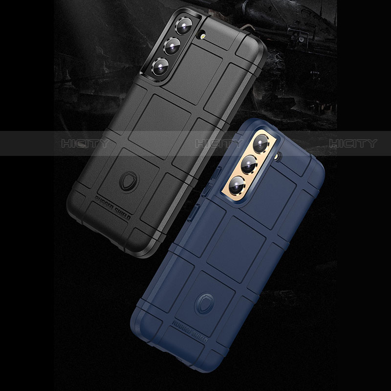 Custodia Silicone Ultra Sottile Morbida 360 Gradi Cover S07 per Samsung Galaxy S21 Plus 5G
