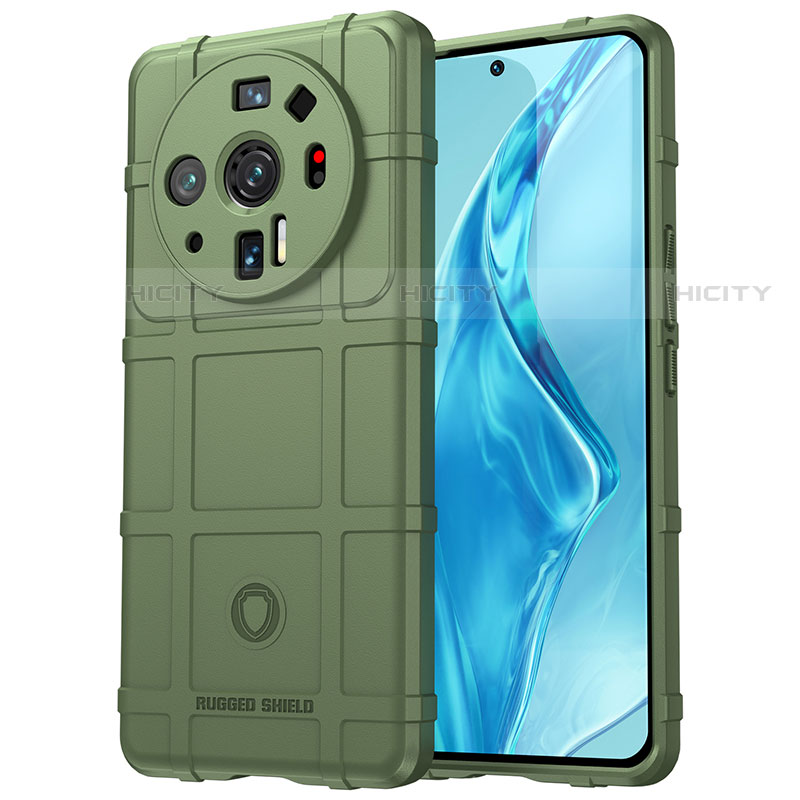 Custodia Silicone Ultra Sottile Morbida 360 Gradi Cover S07 per Xiaomi Mi 12 Ultra 5G Verde