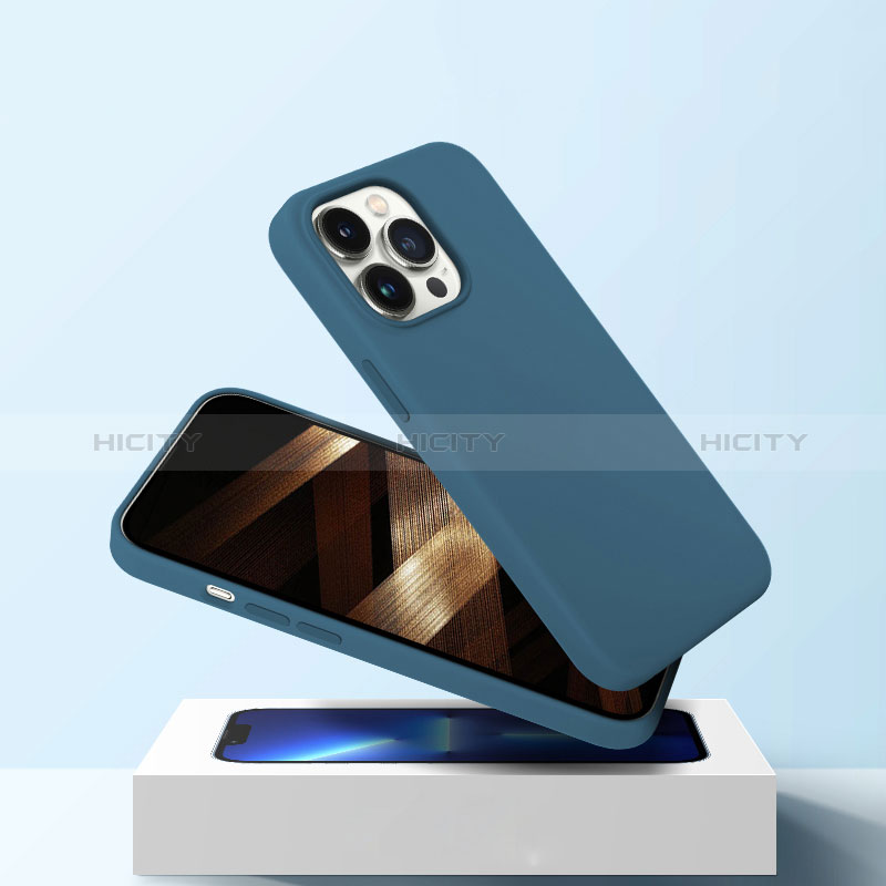 Custodia Silicone Ultra Sottile Morbida 360 Gradi Cover S08 per Apple iPhone 14 Pro Max