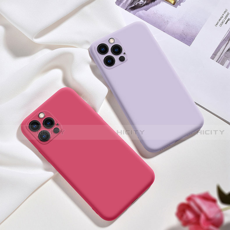 Custodia Silicone Ultra Sottile Morbida 360 Gradi Cover S09 per Apple iPhone 13 Pro