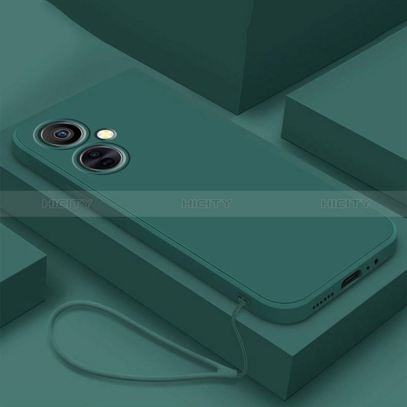 Custodia Silicone Ultra Sottile Morbida 360 Gradi Cover YK1 per OnePlus Nord N30 5G Verde