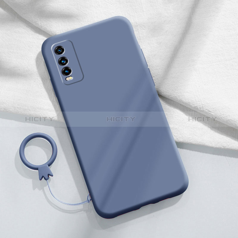 Custodia Silicone Ultra Sottile Morbida 360 Gradi Cover YK1 per Vivo Y12s