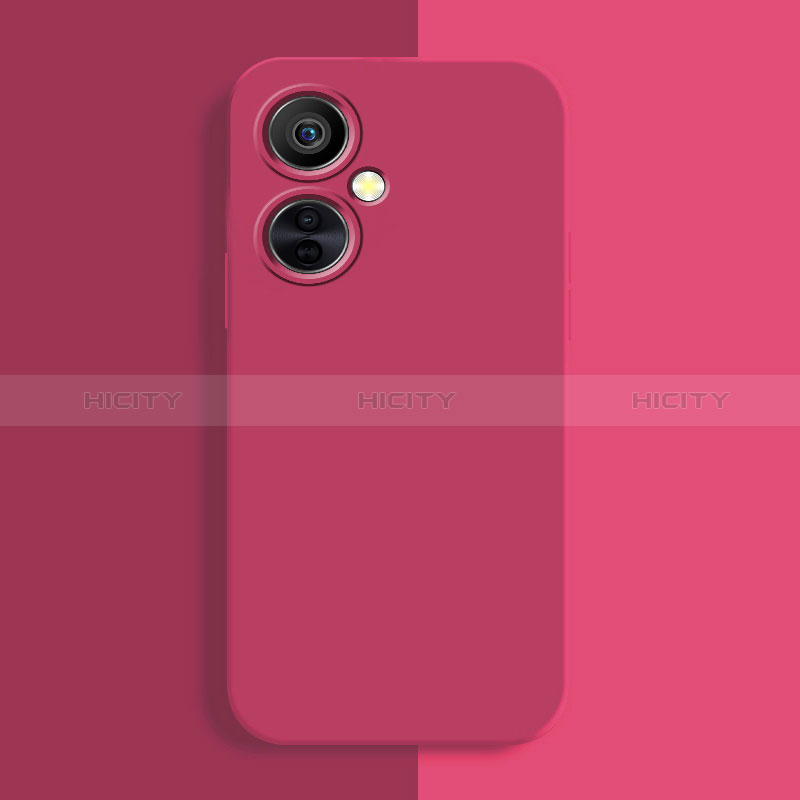 Custodia Silicone Ultra Sottile Morbida 360 Gradi Cover YK2 per OnePlus Nord CE 3 5G Rosa Caldo