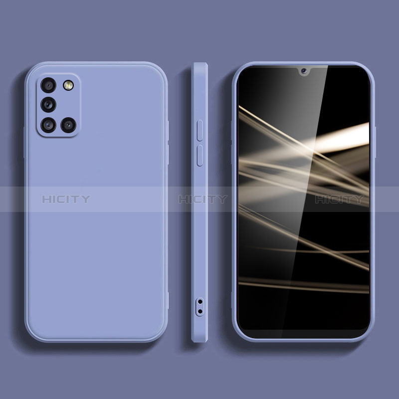 Custodia Silicone Ultra Sottile Morbida 360 Gradi Cover YK2 per Samsung Galaxy A31 Grigio Lavanda