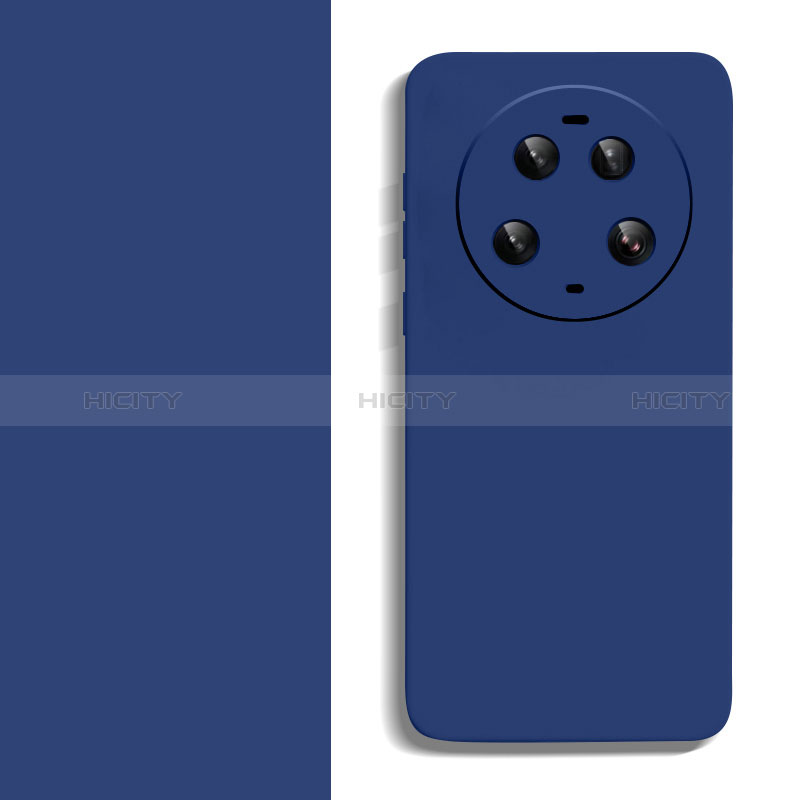 Custodia Silicone Ultra Sottile Morbida 360 Gradi Cover YK2 per Xiaomi Mi 13 Ultra 5G Blu