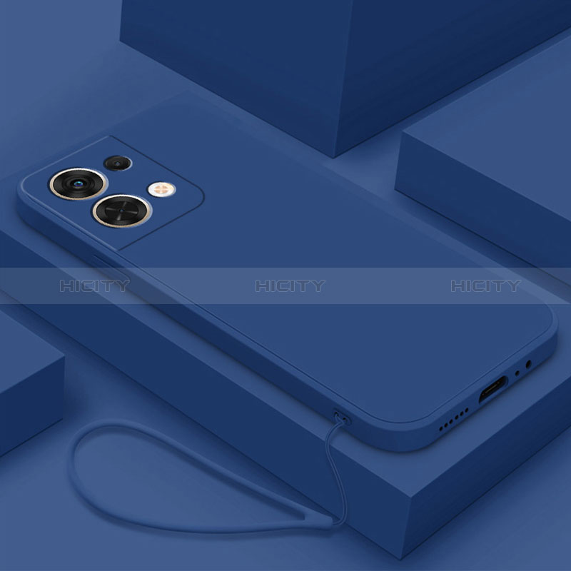 Custodia Silicone Ultra Sottile Morbida 360 Gradi Cover YK2 per Xiaomi Redmi Note 13 5G Blu