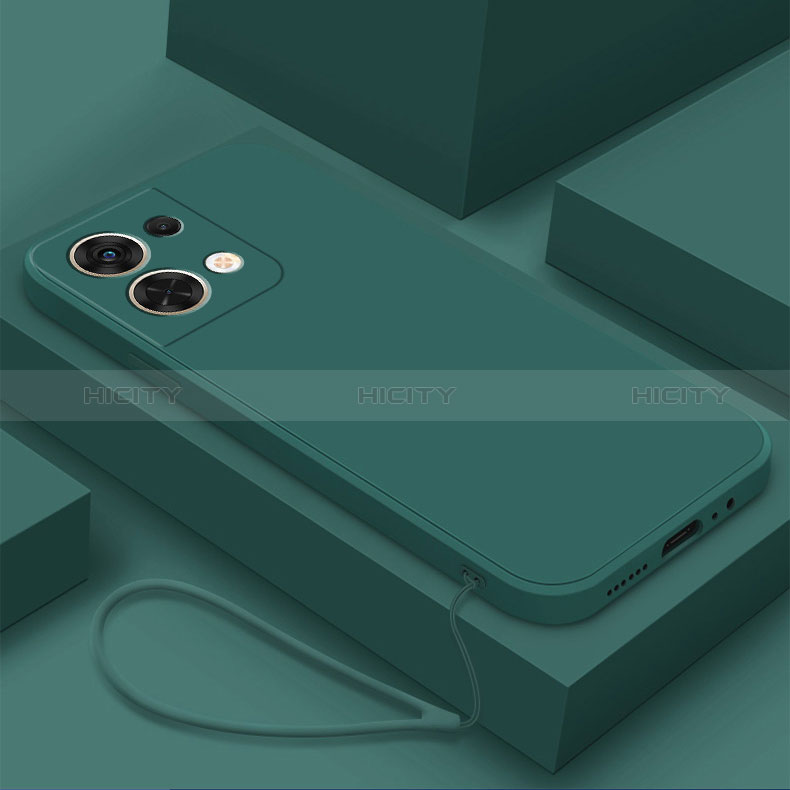 Custodia Silicone Ultra Sottile Morbida 360 Gradi Cover YK2 per Xiaomi Redmi Note 13 Pro 5G Verde Notte