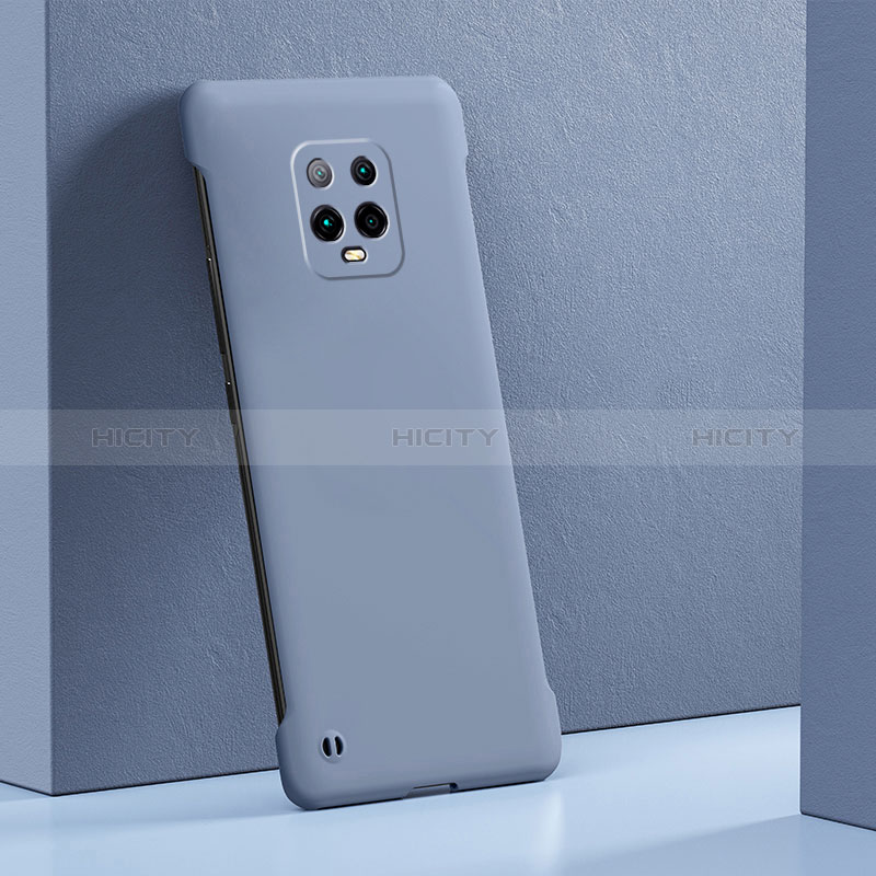 Custodia Silicone Ultra Sottile Morbida 360 Gradi Cover YK5 per Xiaomi Redmi 10X Pro 5G Grigio Lavanda