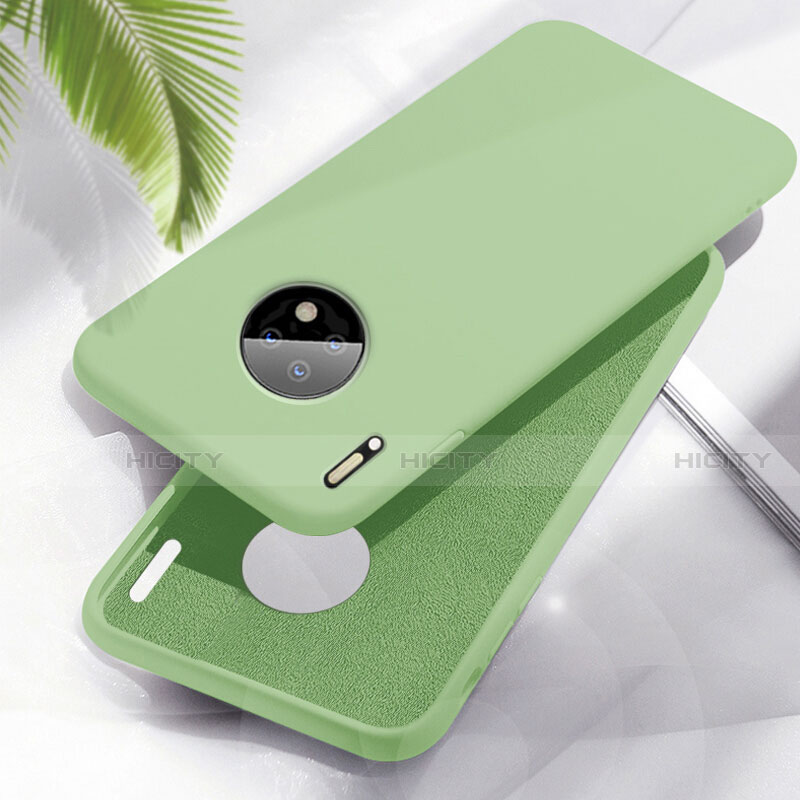 Custodia Silicone Ultra Sottile Morbida 360 Gradi Cover Z05 per Huawei Mate 30 Pro Verde