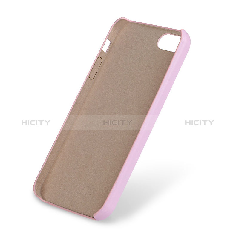 Custodia Silicone Ultra Sottile Morbida 360 Gradi per Apple iPhone 5S Rosa