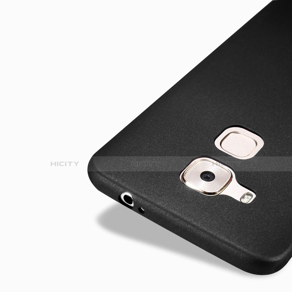 Custodia Silicone Ultra Sottile Morbida 360 Gradi per Huawei G9 Plus Nero