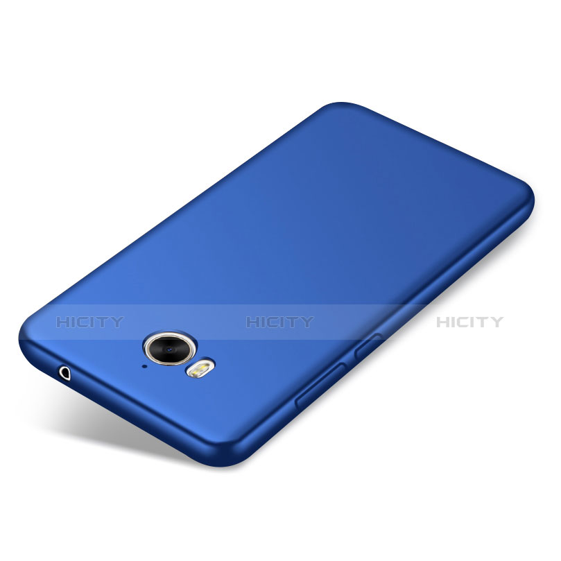 Custodia Silicone Ultra Sottile Morbida 360 Gradi per Huawei Y5 III Y5 3 Blu