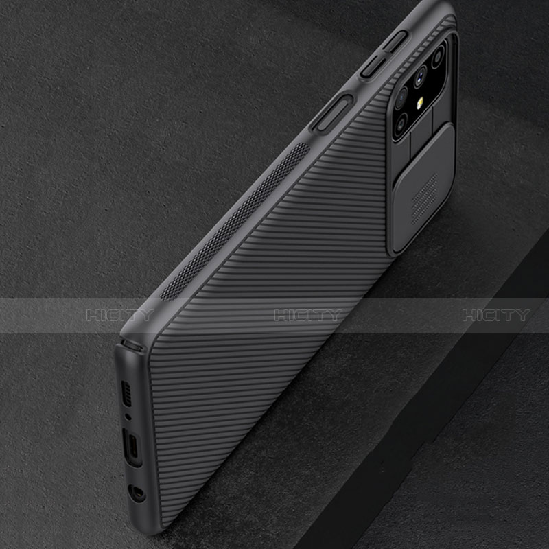 Custodia Silicone Ultra Sottile Morbida 360 Gradi per Samsung Galaxy M51 Nero