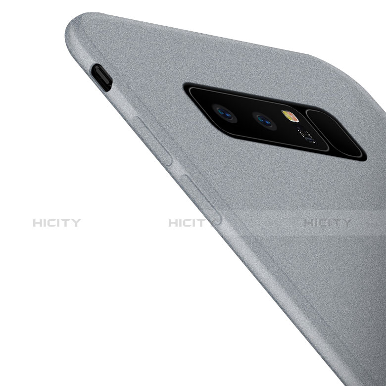 Custodia Silicone Ultra Sottile Morbida 360 Gradi per Samsung Galaxy Note 8 Grigio