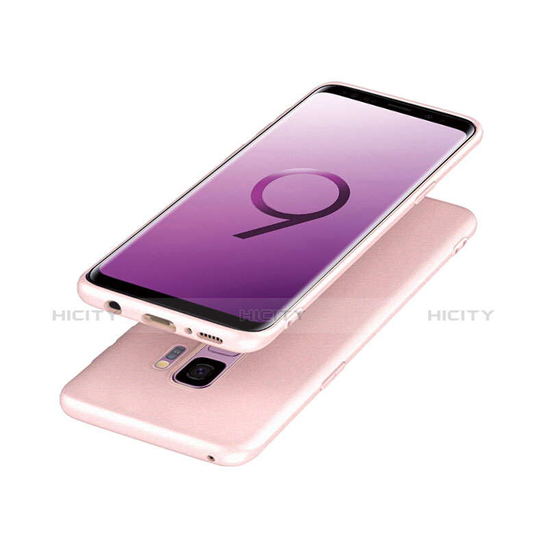 Custodia Silicone Ultra Sottile Morbida 360 Gradi per Samsung Galaxy S9 Rosa
