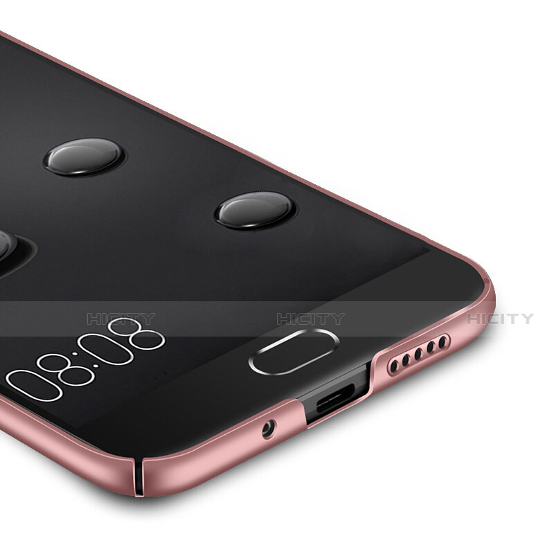 Custodia Silicone Ultra Sottile Morbida con Anello Supporto per Huawei Mate 10 Oro Rosa