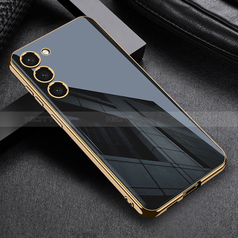 Custodia Silicone Ultra Sottile Morbida Cover AC1 per Samsung Galaxy S21 5G Nero