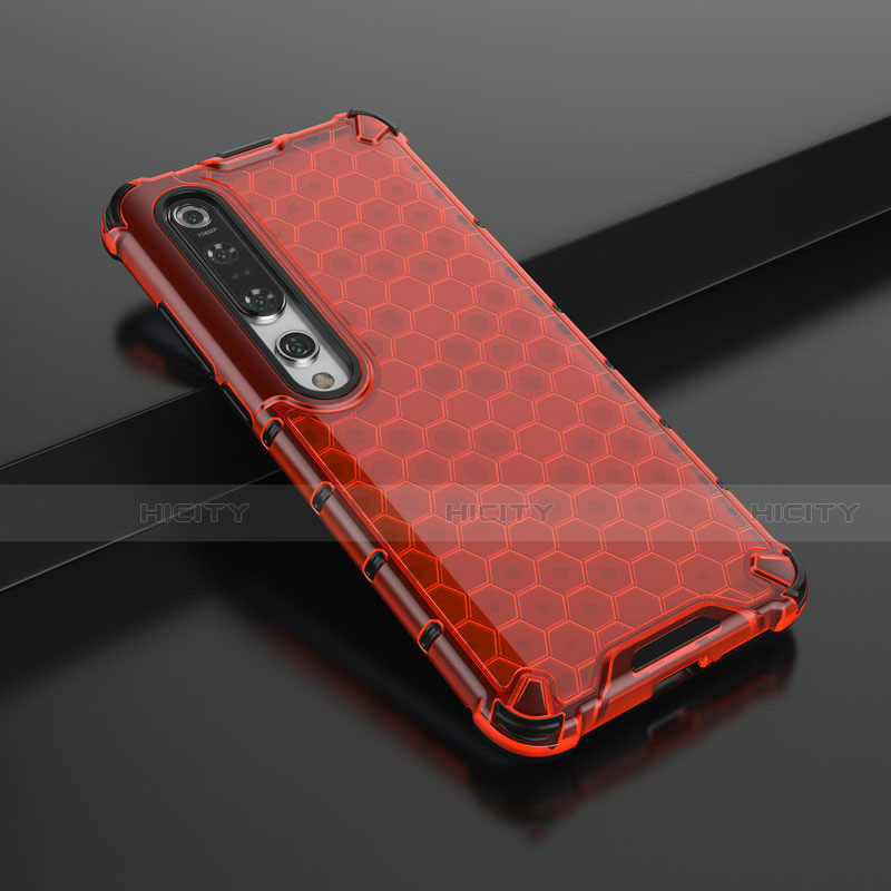 Custodia Silicone Ultra Sottile Morbida Cover C01 per Xiaomi Mi 10 Pro Rosso