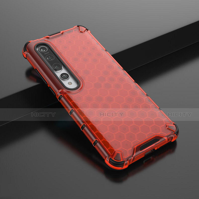 Custodia Silicone Ultra Sottile Morbida Cover C01 per Xiaomi Mi 10 Rosso