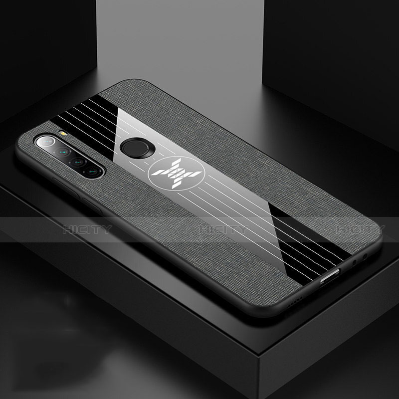 Custodia Silicone Ultra Sottile Morbida Cover C01 per Xiaomi Redmi Note 8 (2021) Grigio