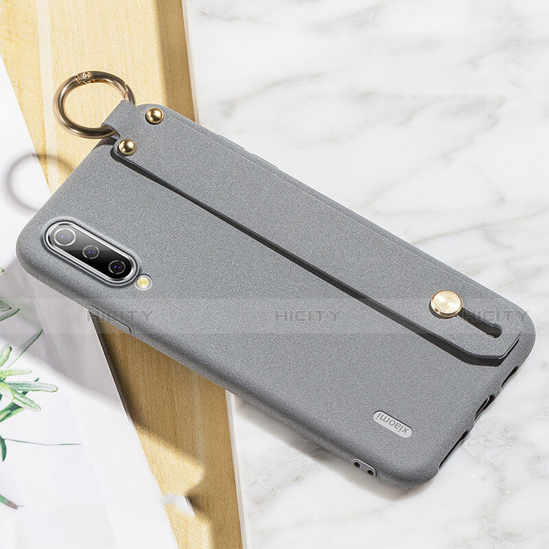 Custodia Silicone Ultra Sottile Morbida Cover C02 per Xiaomi Mi A3 Grigio