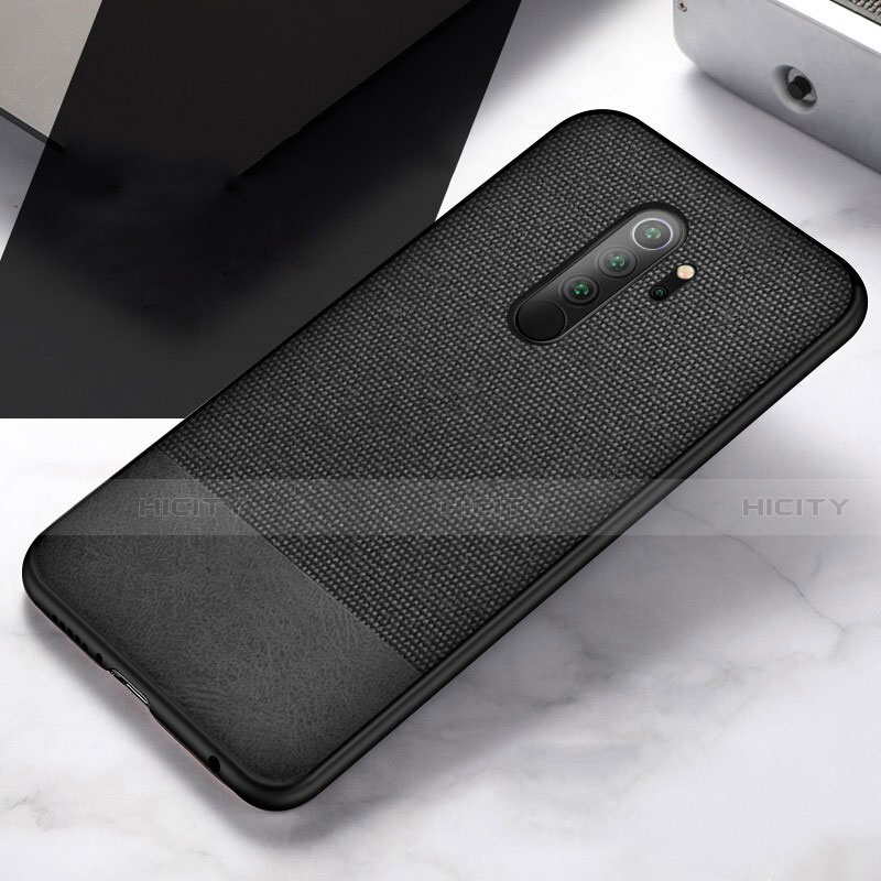 Custodia Silicone Ultra Sottile Morbida Cover C02 per Xiaomi Redmi Note 8 Pro Nero