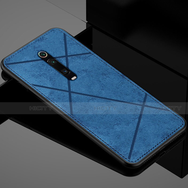 Custodia Silicone Ultra Sottile Morbida Cover C03 per Xiaomi Redmi K20 Blu