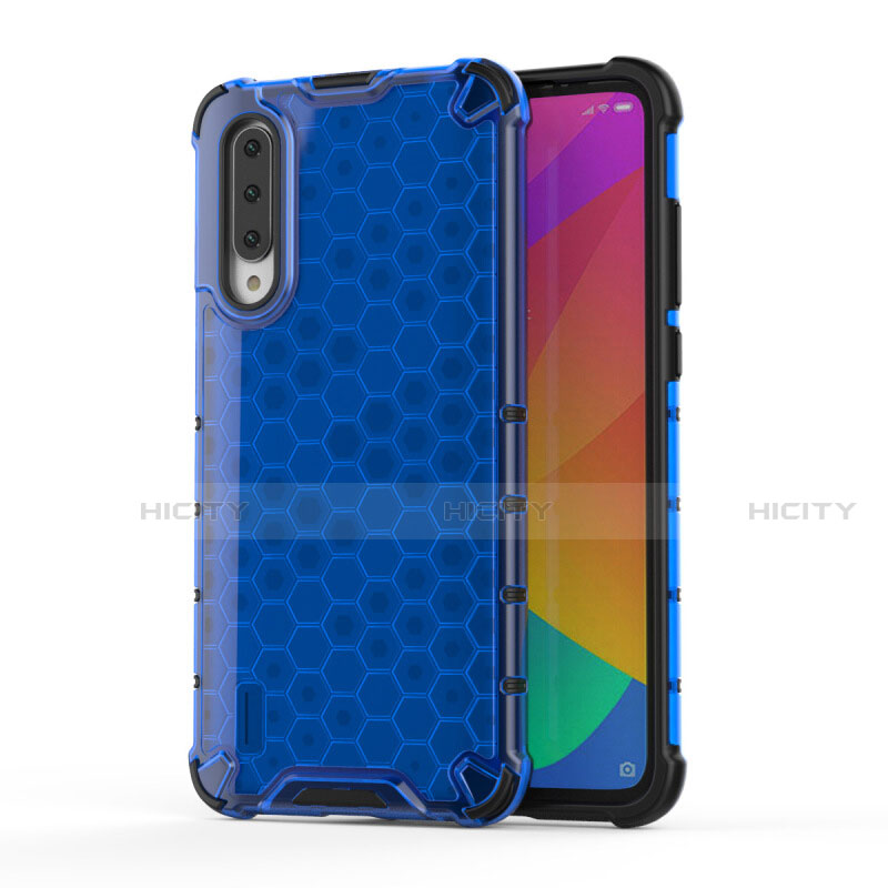 Custodia Silicone Ultra Sottile Morbida Cover C05 per Xiaomi Mi A3 Blu