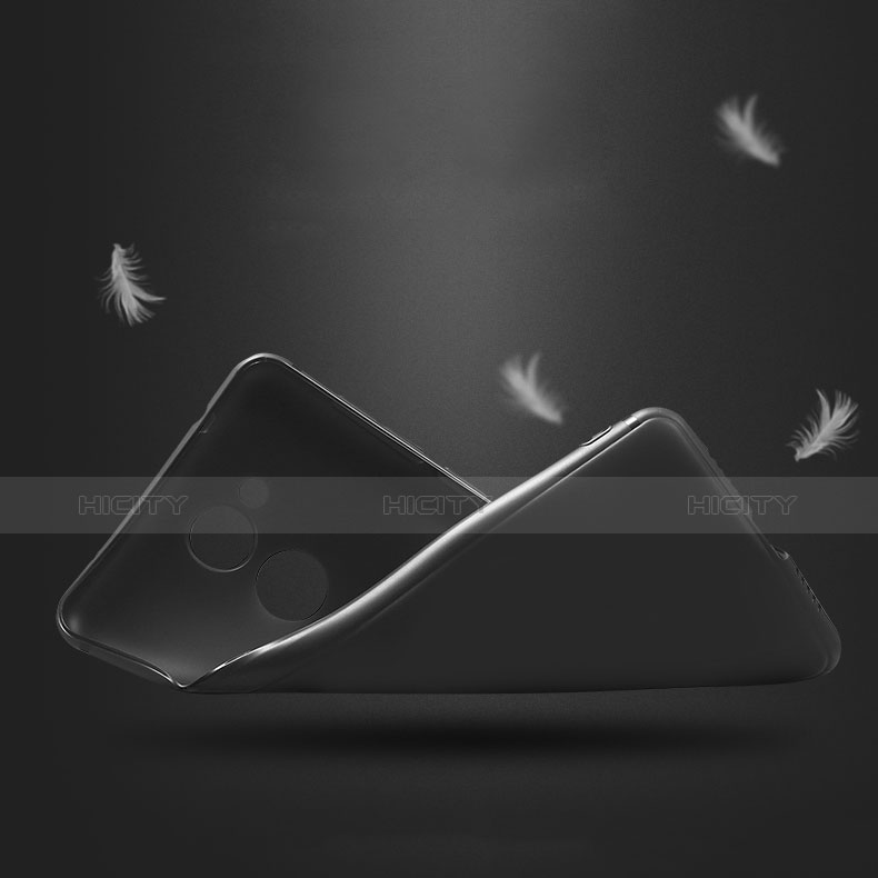 Custodia Silicone Ultra Sottile Morbida Cover con Anello Supporto per Huawei Y7 Prime