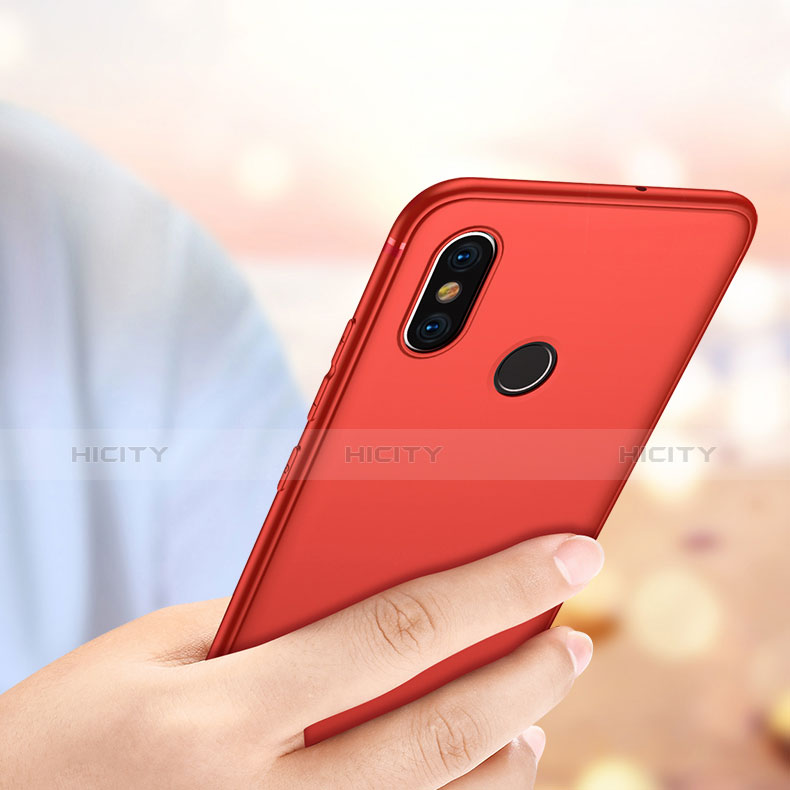 Custodia Silicone Ultra Sottile Morbida Cover con Anello Supporto per Xiaomi Mi 8 SE