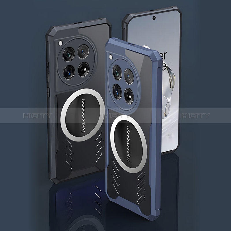 Custodia Silicone Ultra Sottile Morbida Cover con Mag-Safe Magnetic P01 per OnePlus Ace 3 5G