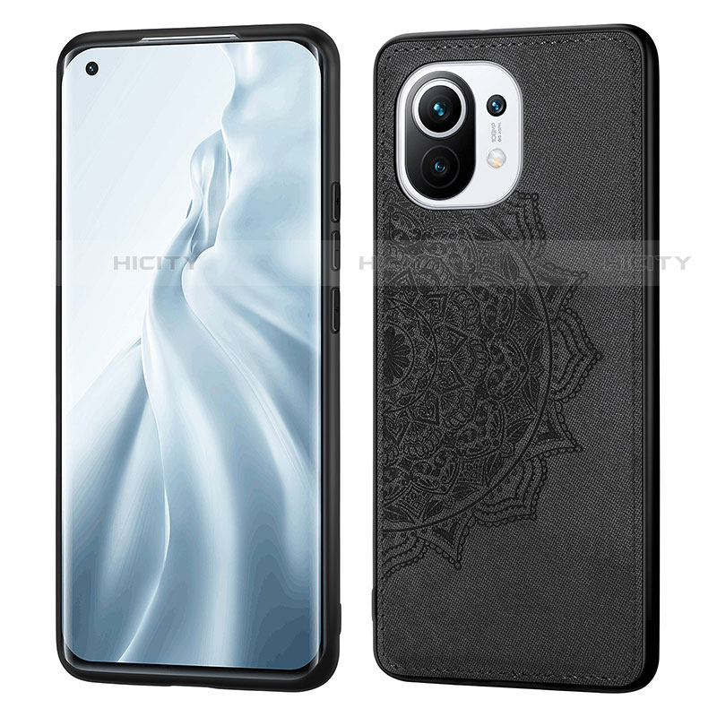 Custodia Silicone Ultra Sottile Morbida Cover con Magnetico A07 per Xiaomi Mi 11 Lite 5G
