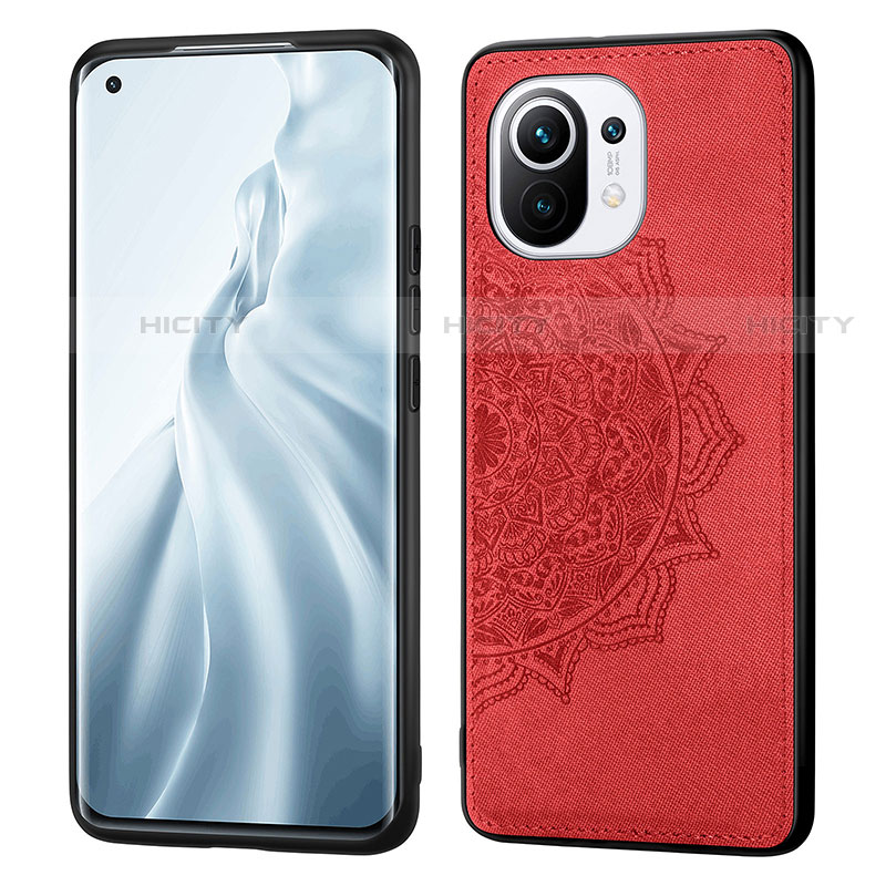 Custodia Silicone Ultra Sottile Morbida Cover con Magnetico A07 per Xiaomi Mi 11 Lite 5G