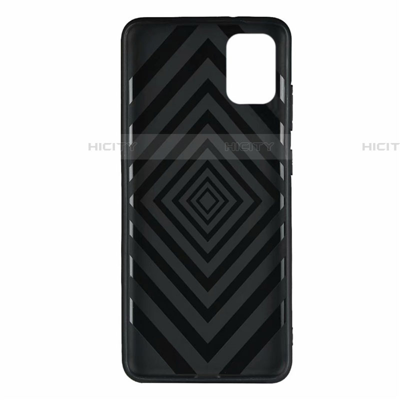 Custodia Silicone Ultra Sottile Morbida Cover con Magnetico Anello Supporto A02 per Samsung Galaxy A51 5G