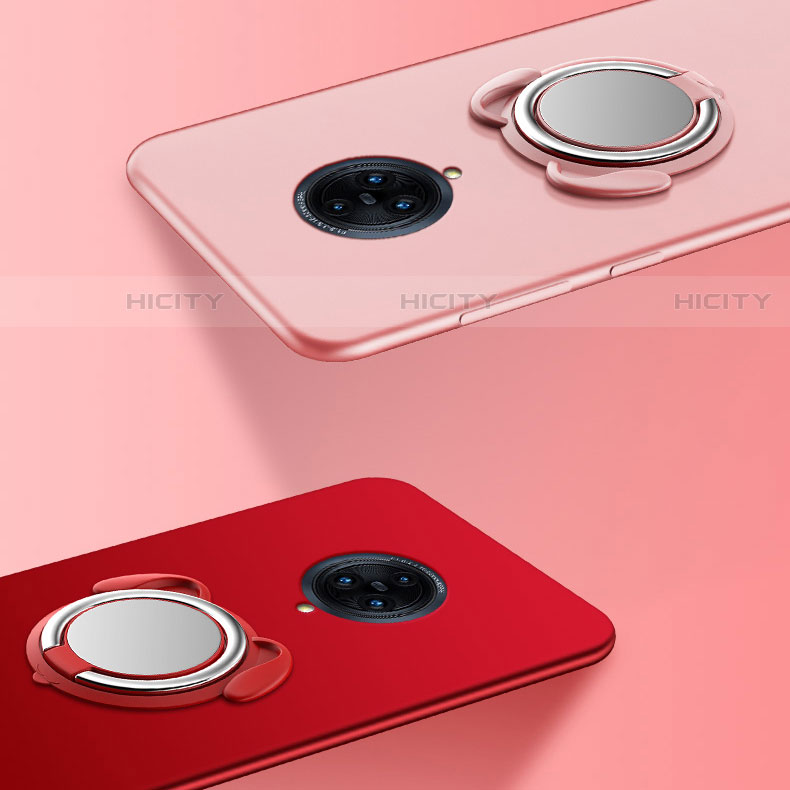 Custodia Silicone Ultra Sottile Morbida Cover con Magnetico Anello Supporto A03 per Vivo Nex 3 5G