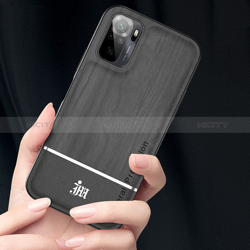 Custodia Silicone Ultra Sottile Morbida Cover con Magnetico Anello Supporto JM1 per Xiaomi Poco M5S