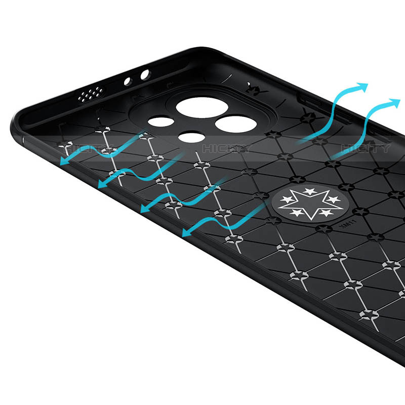 Custodia Silicone Ultra Sottile Morbida Cover con Magnetico Anello Supporto K01 per Xiaomi Mi 11 Lite 5G