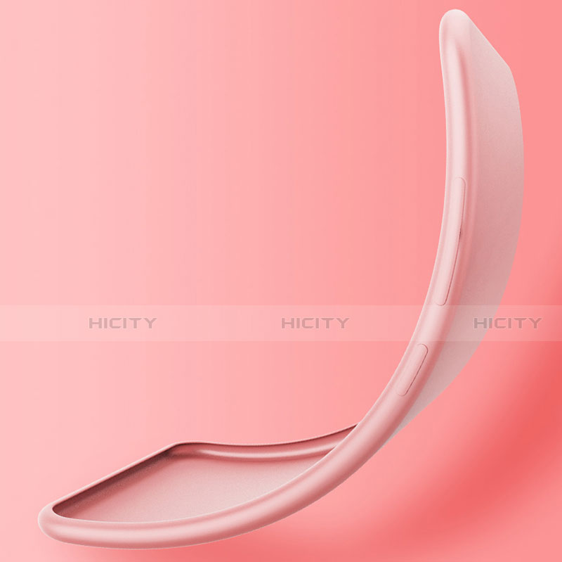 Custodia Silicone Ultra Sottile Morbida Cover con Magnetico Anello Supporto N02 per Apple iPhone 12