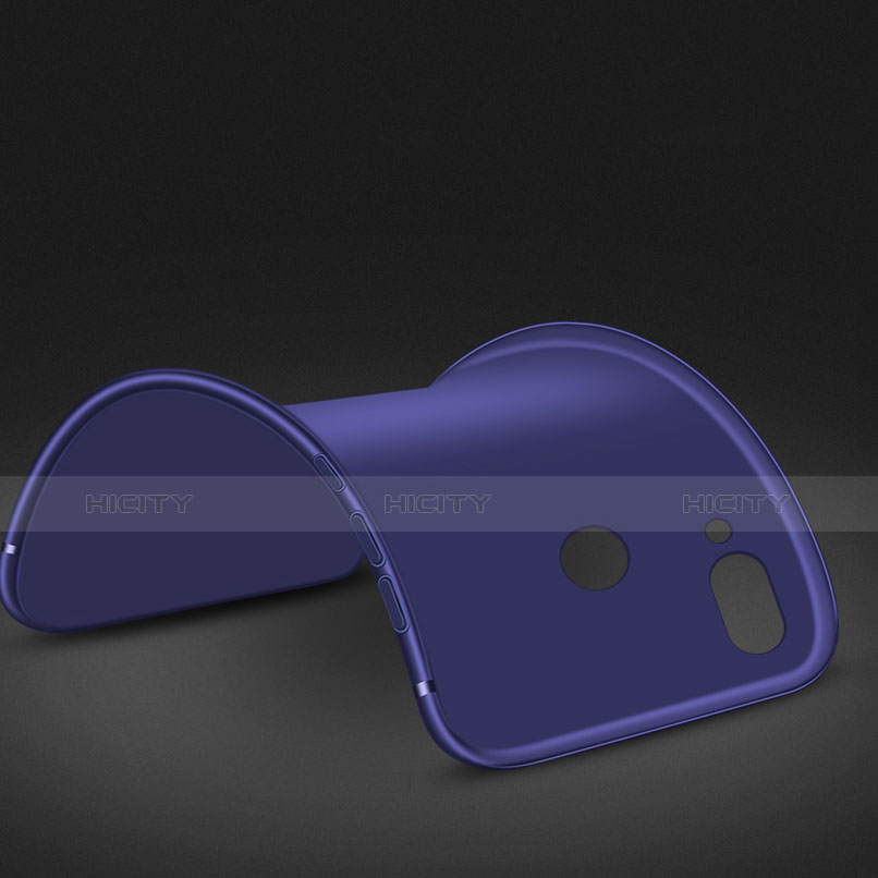 Custodia Silicone Ultra Sottile Morbida Cover con Magnetico Anello Supporto per Huawei Nova 3i