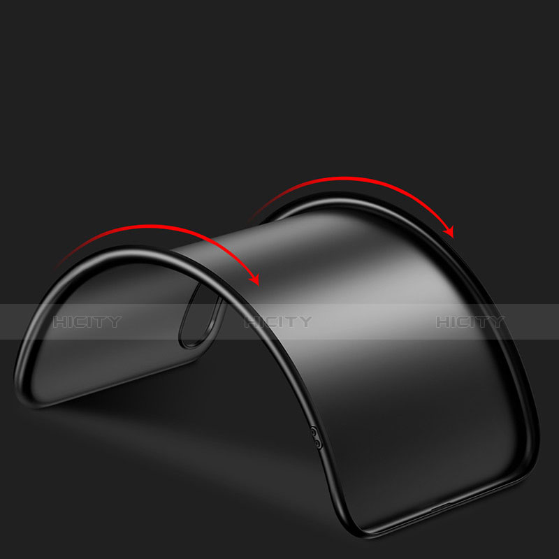 Custodia Silicone Ultra Sottile Morbida Cover con Magnetico Anello Supporto per Huawei Nova 4