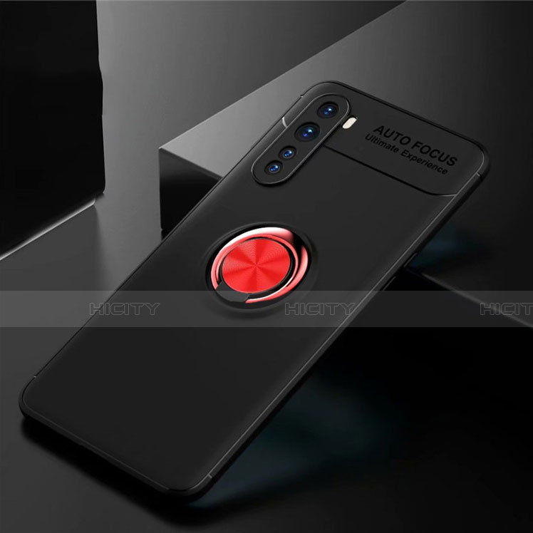 Custodia Silicone Ultra Sottile Morbida Cover con Magnetico Anello Supporto per OnePlus Nord