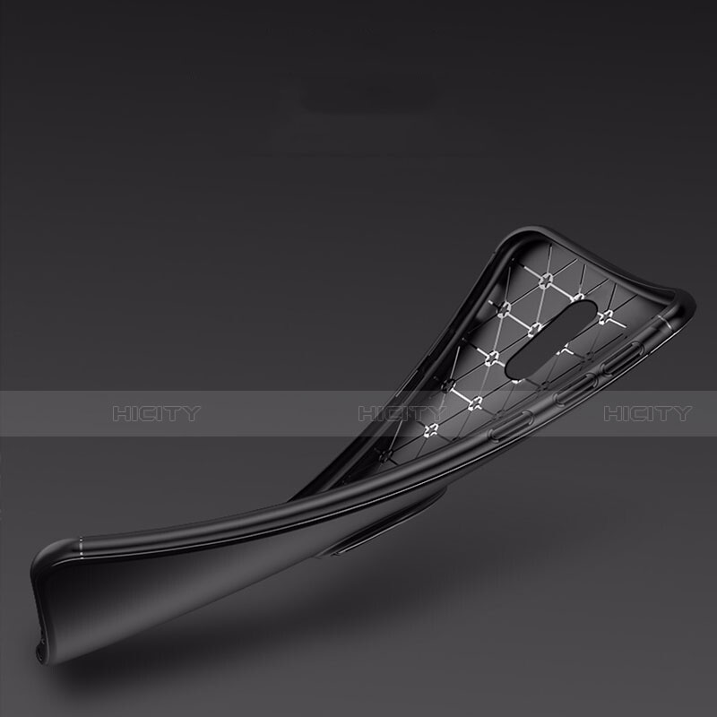 Custodia Silicone Ultra Sottile Morbida Cover con Magnetico Anello Supporto per Oppo A9