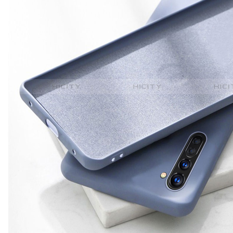 Custodia Silicone Ultra Sottile Morbida Cover con Magnetico Anello Supporto per Oppo Find X2 Lite