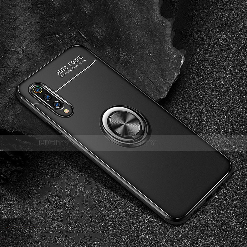 Custodia Silicone Ultra Sottile Morbida Cover con Magnetico Anello Supporto per Xiaomi Mi 9 Pro 5G