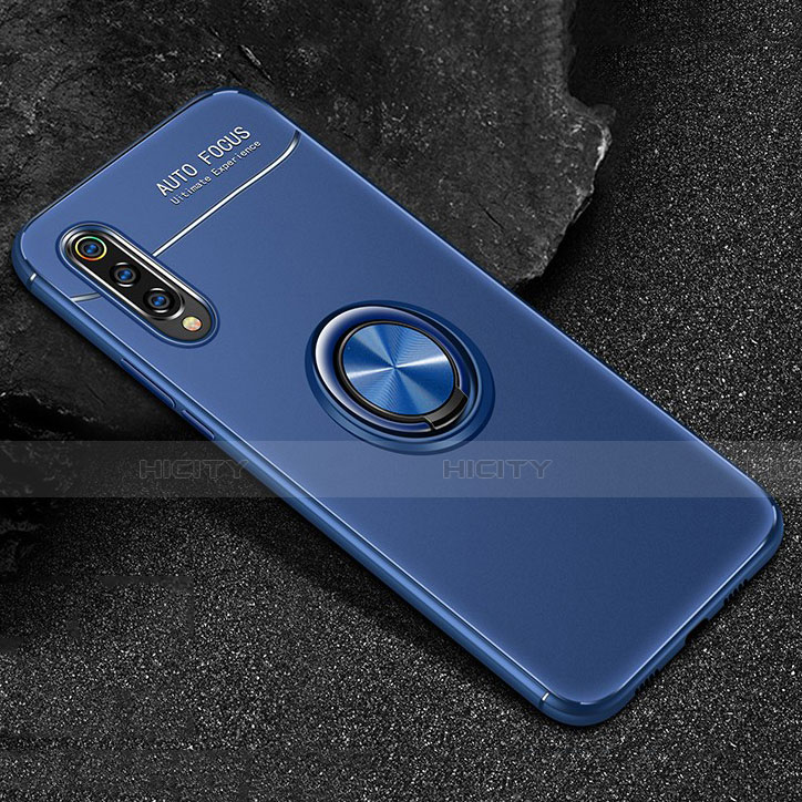 Custodia Silicone Ultra Sottile Morbida Cover con Magnetico Anello Supporto per Xiaomi Mi 9 Pro